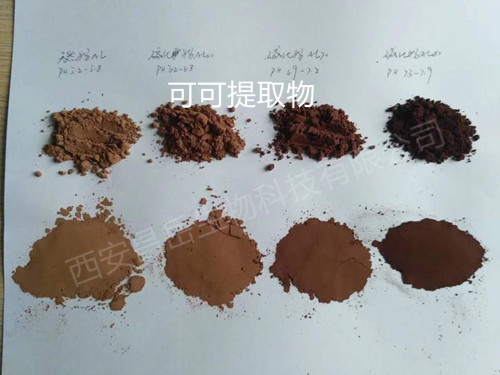 可可提取物、可可粉、可可堿